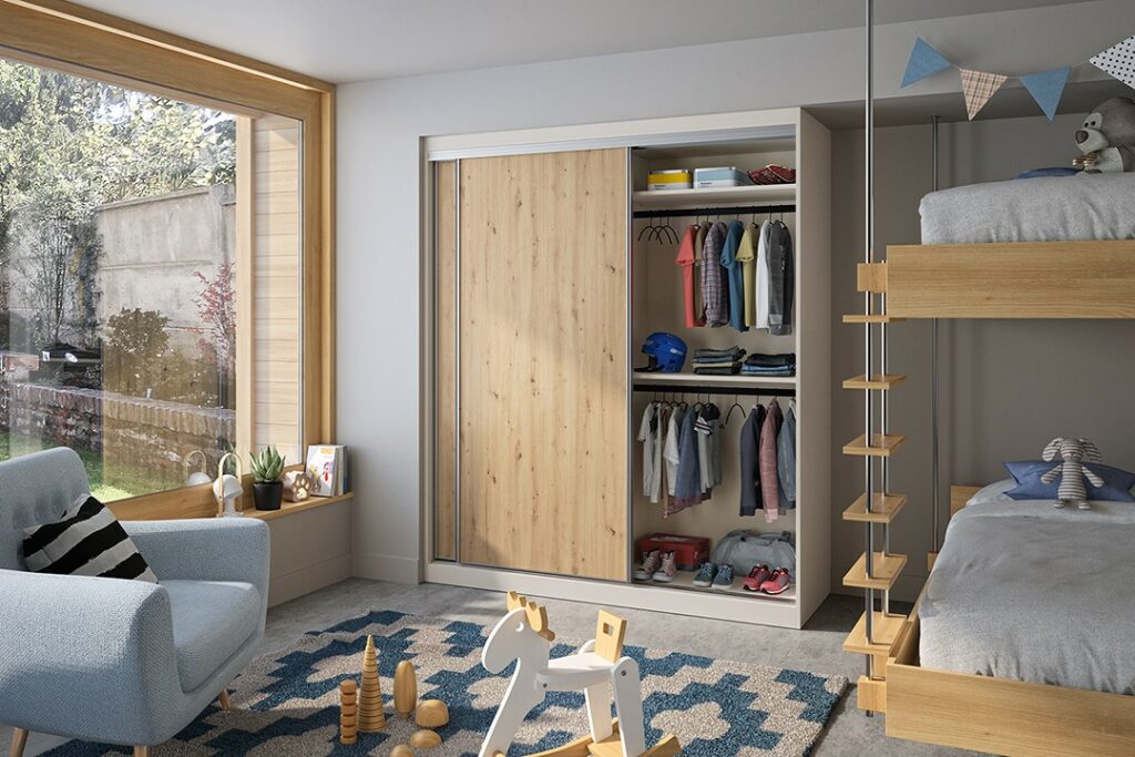 Armoire dressing chambre enfant